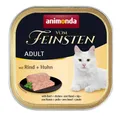 ANIMONDA pasztet ADULT - wołowina, kurczak dla kotów 100g