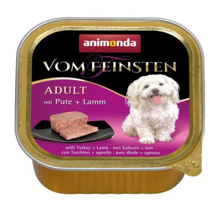 Główne zdjęcie produktu ANIMONDA paštika ADULT - krůta, jehněčí pro psy 150g
