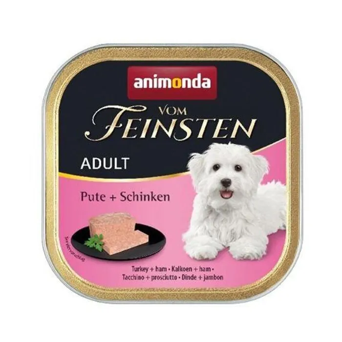Główne zdjęcie produktu ANIMONDA paštika ADULT (LIGHT LUNCH) - krůta+šunka pro psy 150g