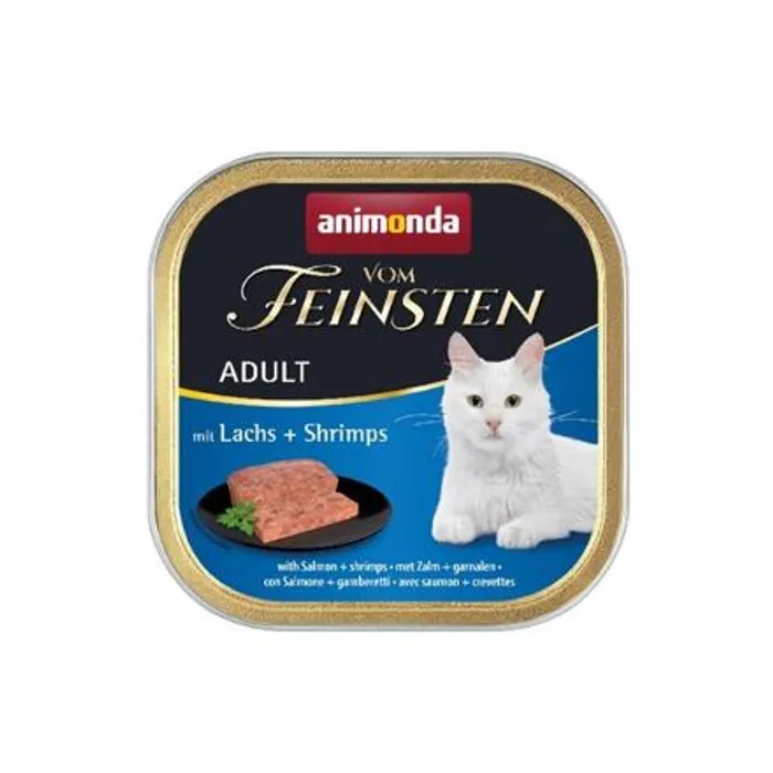Główne zdjęcie produktu ANIMONDA paštika ADULT - losos,garnát pro kočky 100g