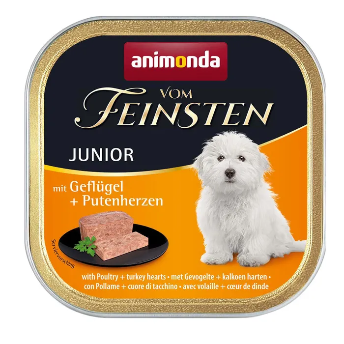 Główne zdjęcie produktu ANIMONDA paštika JUNIOR - drůbeží, krůtí srdce 150g