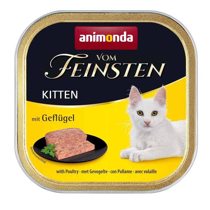 Główne zdjęcie produktu ANIMONDA paštika KITTEN - drůbeží pro koťata 100g