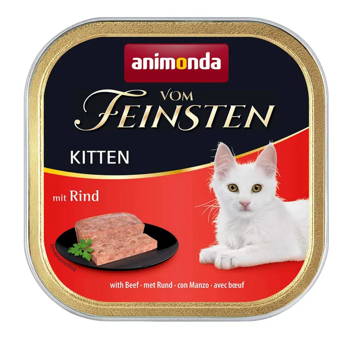 Główne zdjęcie produktu ANIMONDA paštika KITTEN - hovězí pro koťata 100g