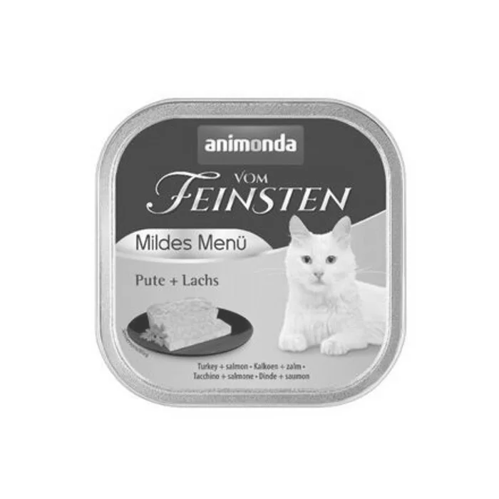 Główne zdjęcie produktu ANIMONDA paštika MILDES MENU (KASTRÁT) - krůta+losos 100g