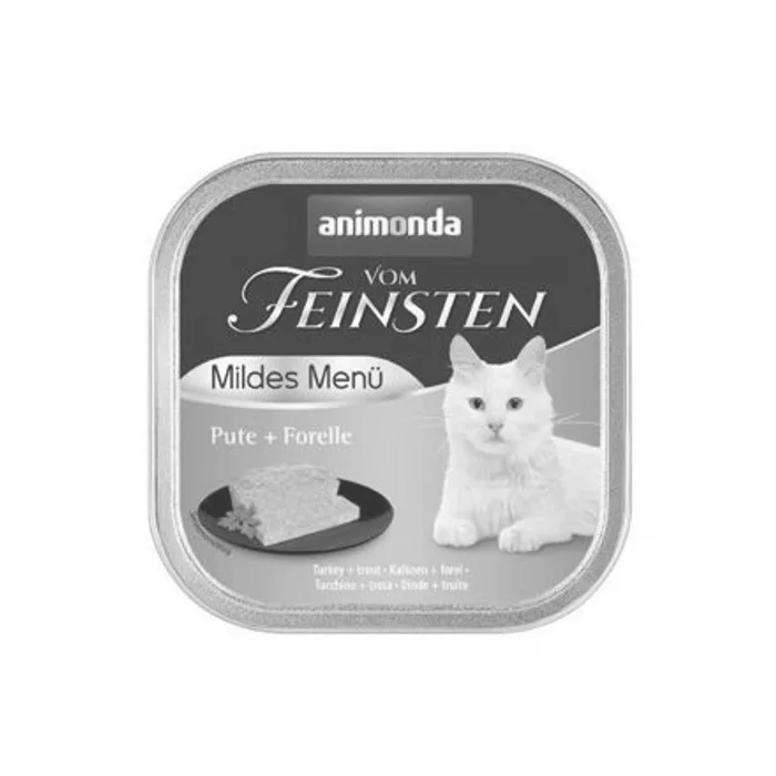 Główne zdjęcie produktu ANIMONDA paštika MILDES MENU (KASTRÁT) - krůta+pstruh 100g