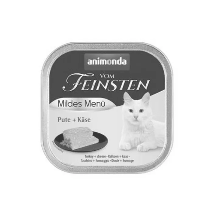 Główne zdjęcie produktu ANIMONDA paštika MILDES MENU (KASTRÁT) - krůta+sýr 100g
