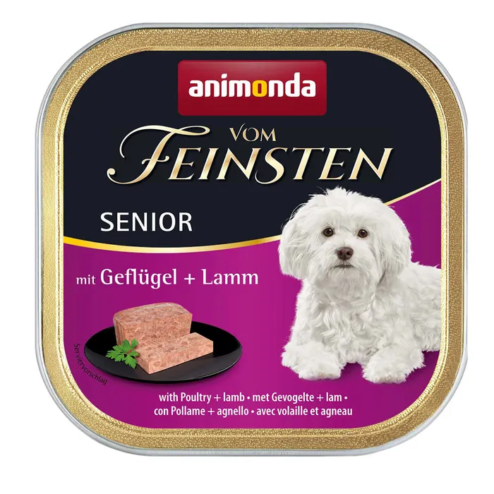 Główne zdjęcie produktu ANIMONDA paštika SENIOR - drůbeží, jehněčí pro psy 150g
