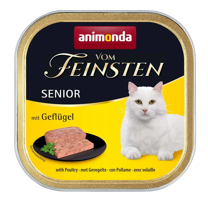 Główne zdjęcie produktu ANIMONDA paštika SENIOR - drůbeží pro starší kočky100g