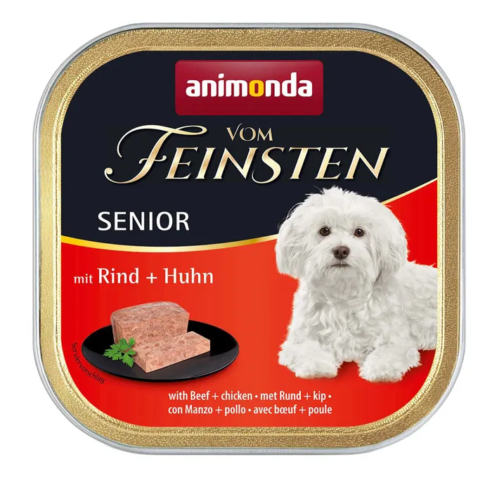 Główne zdjęcie produktu ANIMONDA paštika SENIOR - hovězí, kuře pro psy 150g