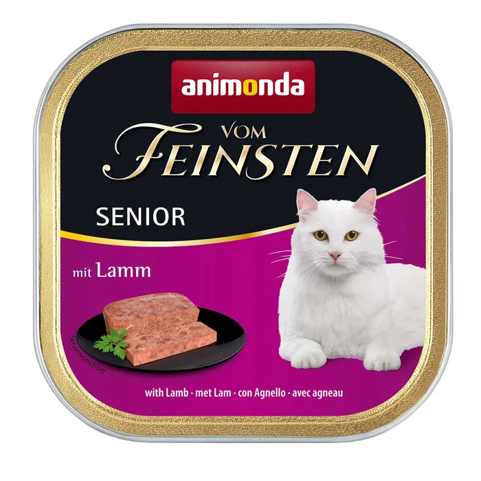 Główne zdjęcie produktu ANIMONDA paštika SENIOR - jehněčí pro starší kočky 100g