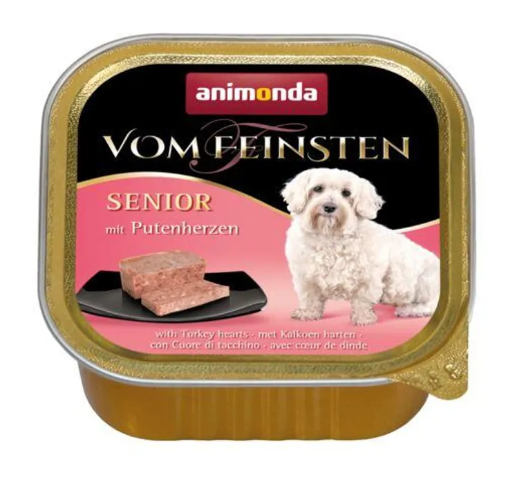 Główne zdjęcie produktu ANIMONDA paštika SENIOR - krůtí srdíčka pro starší psy 150 g