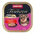 ANIMONDA paštika Vom Feinsten MINI Junior - krůta, telecí, jablko  pro psy 100 g