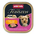ANIMONDA pasztet Vom Feinsten MINI - kurczak, gęś, pietruszka dla psów 100 g