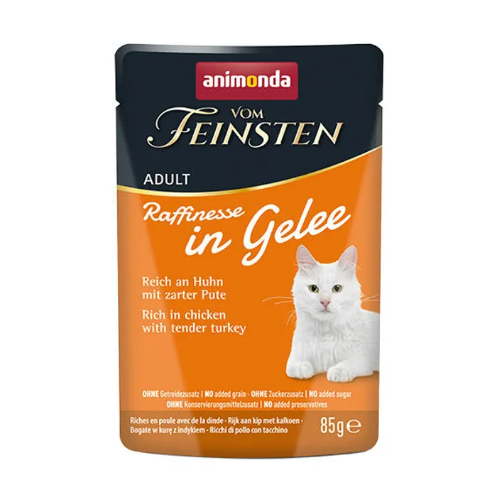 Główne zdjęcie produktu ANIMONDA VF Raffinesse in Jelly - kuře a krůta, 85 g