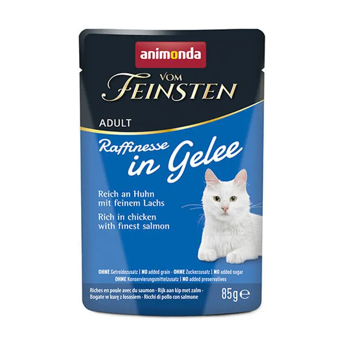 Główne zdjęcie produktu ANIMONDA VF Raffinesse in Jelly - kuře a losos , 85 g