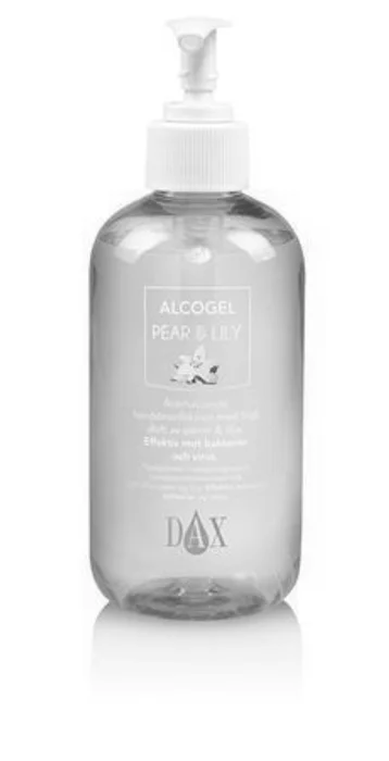 Główne zdjęcie produktu Antibakteriální gel na ruce "Alcogel", hruška a lilie, s alkoholem, s pumpičkou, 250 ml, D