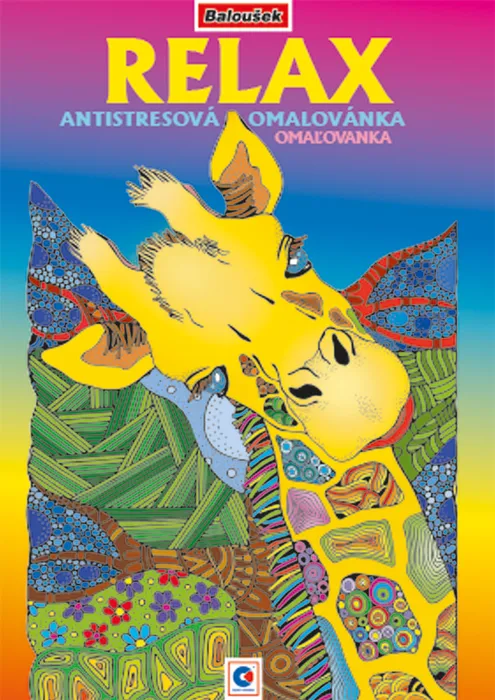 Główne zdjęcie produktu Antistresová omalovánka A4 - Relax