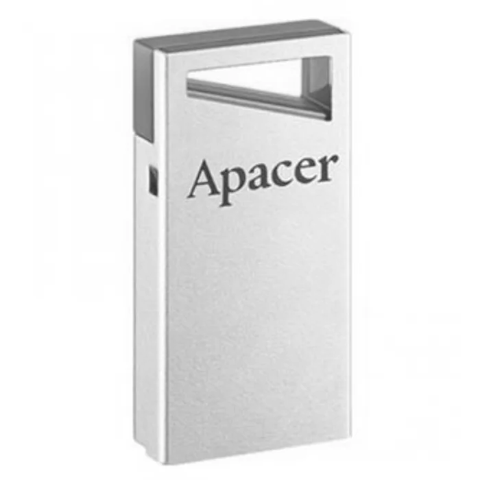 Główne zdjęcie produktu Apacer USB flash disk, USB 2.0, 16GB, AH112, stříbrný, AP16GAH112R-1, USB A