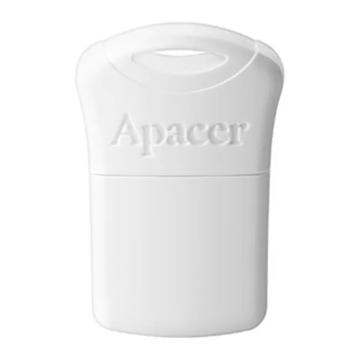 Główne zdjęcie produktu Apacer USB flash disk, USB 2.0, 16GB, AH116, bílý, AP16GAH116W-1, USB A, s krytkou