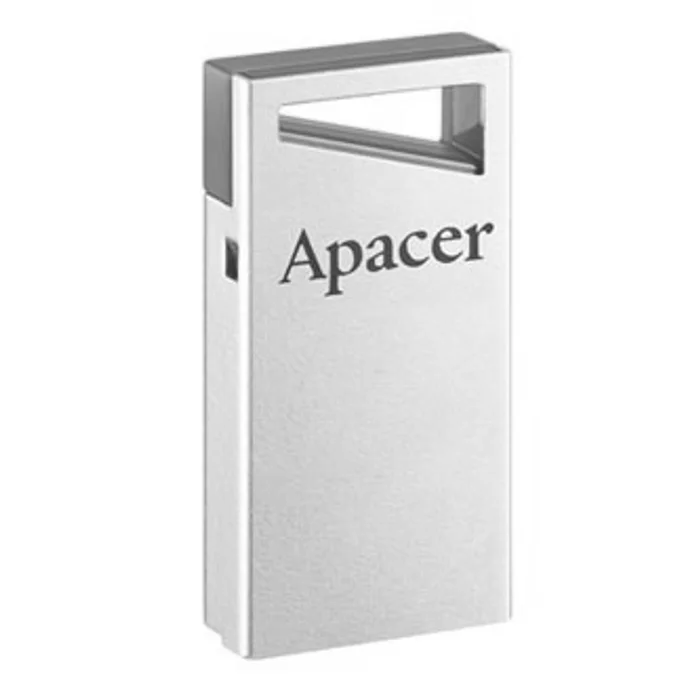 Główne zdjęcie produktu Apacer USB flash disk, USB 2.0, 32GB, AH112, stříbrný, AP32GAH112R-1, USB A