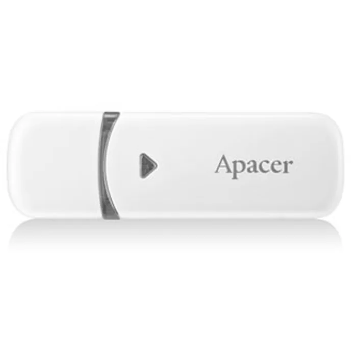Główne zdjęcie produktu Apacer USB flash disk, USB 2.0, 32GB, AH333, bílý, AP32GAH333W-1, USB A, s krytkou