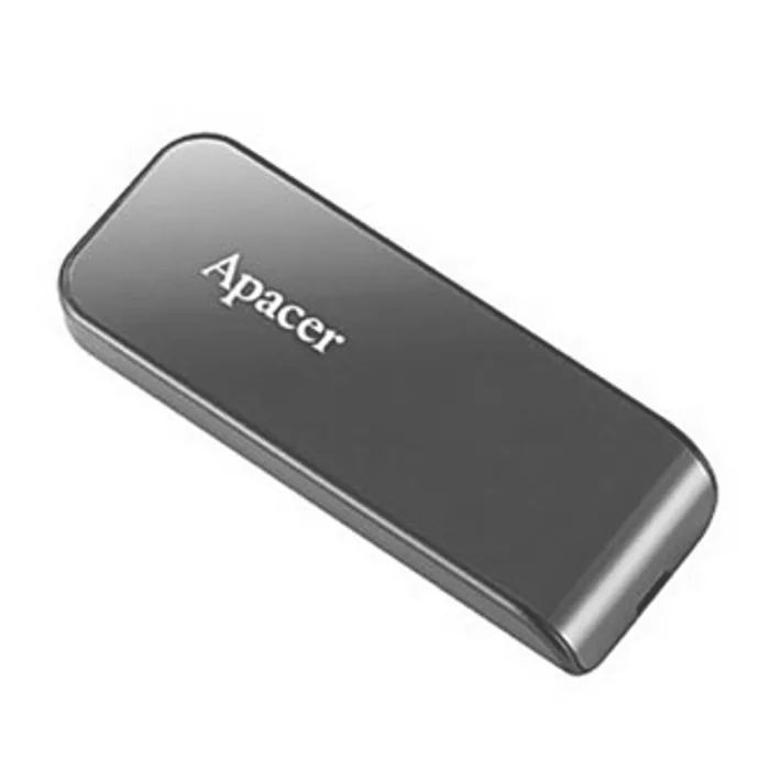 Główne zdjęcie produktu Apacer USB flash disk, USB 2.0, 32GB, AH334, modrý, AP32GAH334U-1, USB A, s výsuvným kone