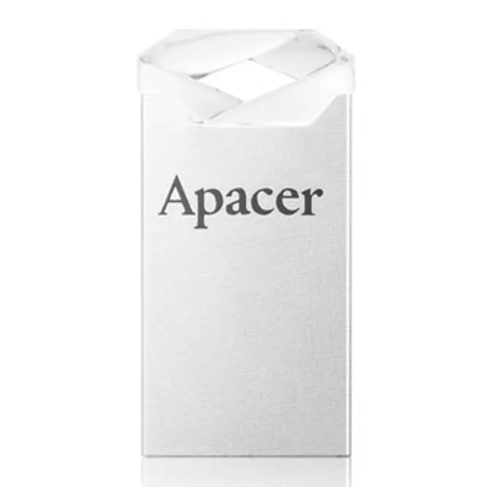 Główne zdjęcie produktu Apacer USB flash disk, USB 2.0, 64GB, AH111, stříbrný, AP64GAH111CR-1, USB A, s poutkem