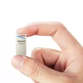 Następne zdjęcie produktu Apacer Dysk flash USB, USB 3.0 (3.2 Gen 1), 128 GB, AH155, srebrny, AP128GAH155U-1, USB A