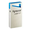 Następne zdjęcie produktu Apacer Dysk flash USB, USB 3.0 (3.2 Gen 1), 128 GB, AH155, srebrny, AP128GAH155U-1, USB A