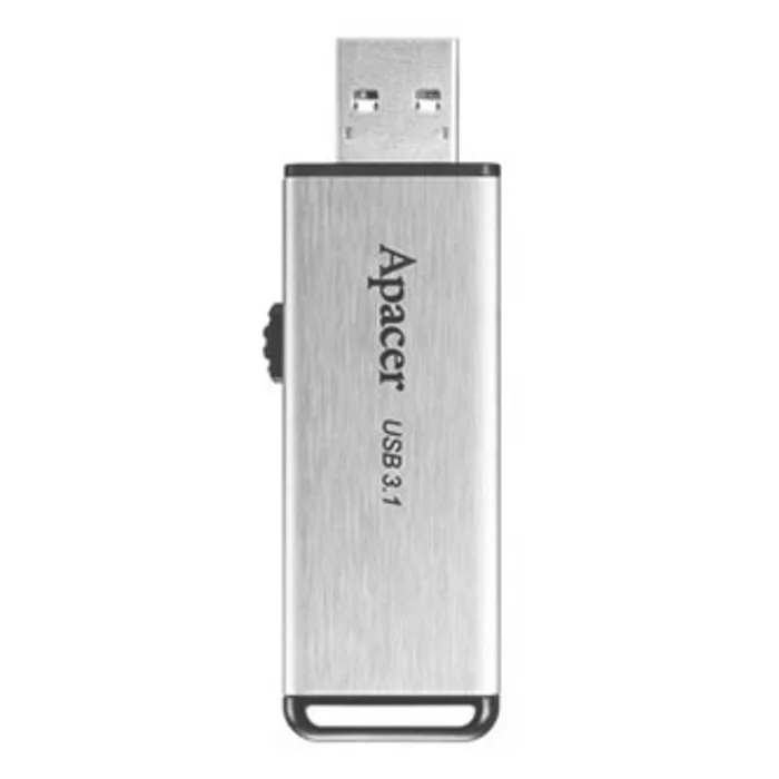 Główne zdjęcie produktu Apacer USB flash disk, USB 3.0 (3.2 Gen 1), 32GB, AH35A, stříbrný, AP32GAH35AS-1, USB A,
