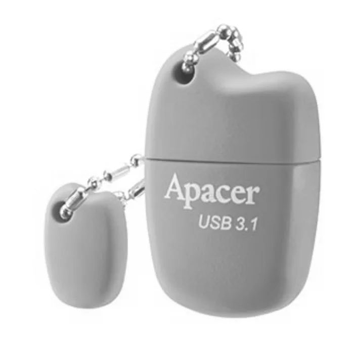 Główne zdjęcie produktu Apacer USB flash disk, USB 3.0 (3.2 Gen 1), 64GB, AH159, modrý, AP64GAH159U-1, USB A, s k