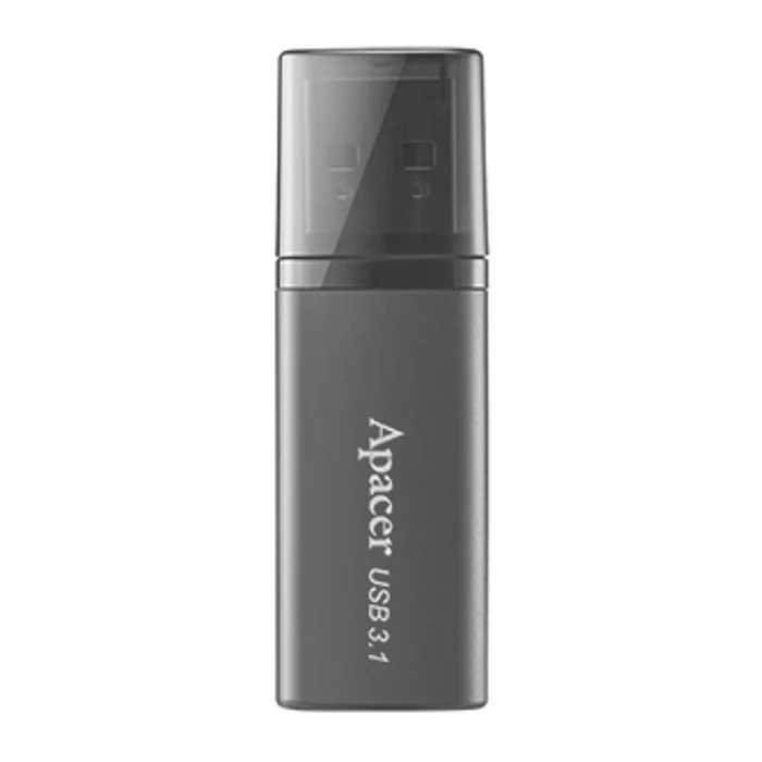 Główne zdjęcie produktu Apacer USB flash disk, USB 3.0 (3.2 Gen 1), 64GB, AH25B, červený, AP64GAH25BR-1, USB A, s