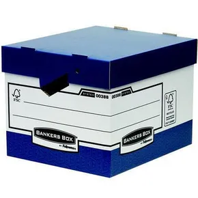 Pojemnik archiwizacyjny BANKERS BOX®, karton, zamykane wieczko, FELLOWES [10 szt]