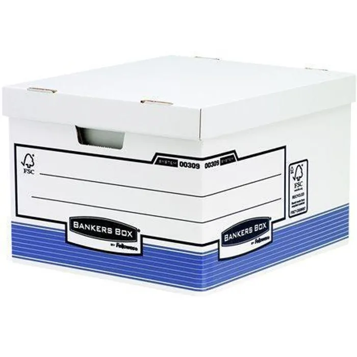Główne zdjęcie produktu Archivační kontejner "BANKERS BOX® SYSTEM", modrá, FELLOWES [10 ks]