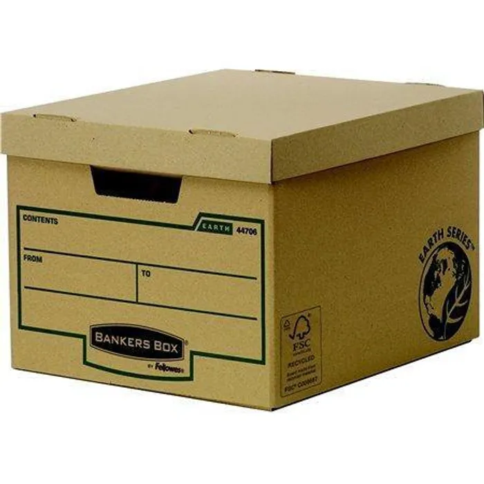 Główne zdjęcie produktu Archivační krabice Bankers Box®, standard, FSC®, FELLOWES