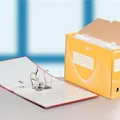 Następne zdjęcie produktu Pudełko na archiwum Esselte 100 mm, żółty