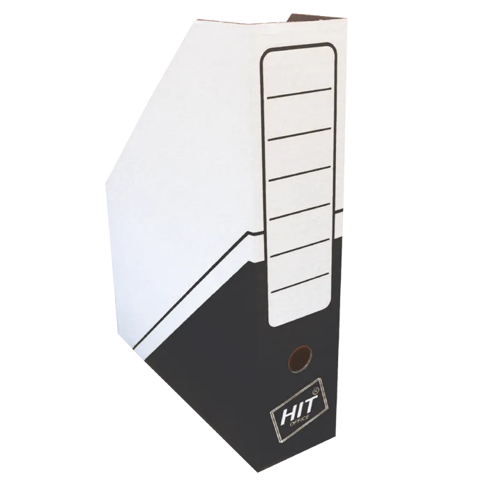 Główne zdjęcie produktu Archivní box s potiskem 32,5x25,5x7,5 cm - černá