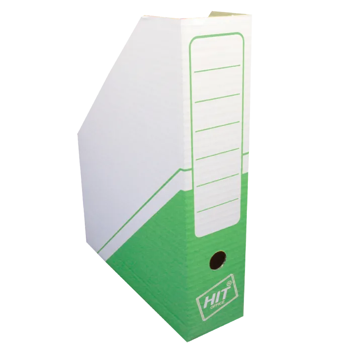 Główne zdjęcie produktu Archivní box s potiskem 32,5x25,5x7,5 cm - zelená