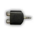 Następne zdjęcie produktu Audio Redukcja, Jack (3,5mm) M-Cinch 2x F, 0, stereo, czarna, Logo