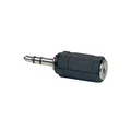 Redukcja dźwięku, Jack (3,5 mm) M-Jack (2,5 mm) F, 0, stereo, czarny, Logo
