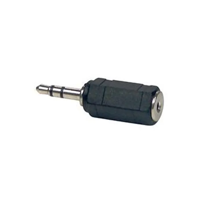 Główne zdjęcie produktu Audio Redukce, Jack (3,5mm) M-Jack (2,5mm) F, 0, stereo, černá, Logo