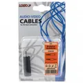 Następne zdjęcie produktu Audio Redukcja, Jack (3,5mm) M-Jack (6,3mm) F, 0, stereo, czarna, Logo, blistr