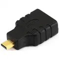 Następne zdjęcie produktu Audio/video Redukcja, HDMI (micro) M-HDMI F, 0, czarna, Logo, pozłacane końcówki