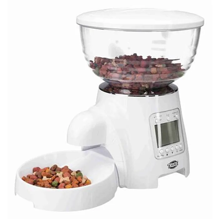 Główne zdjęcie produktu Automatické krmítko TX7, zásobník na 5 l, 5 dávek 40x26x34cm