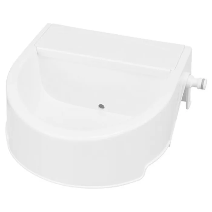 Główne zdjęcie produktu Automatické venkovní pítko na vodu, 1,5l/ 24 x 10 x 23 cm, bílá