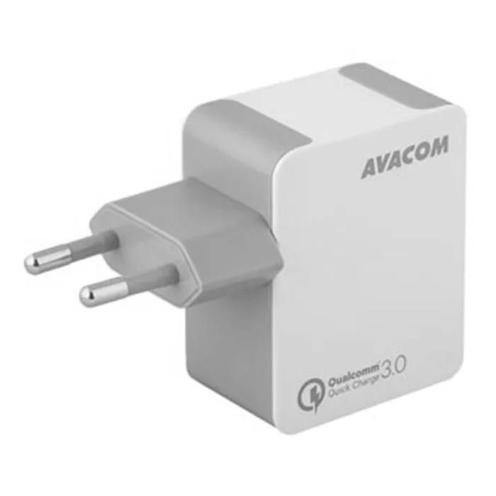 Główne zdjęcie produktu AVACOM, Síťový adaptér, 1x USB, 240V, 5V, max 3000mA, bílá