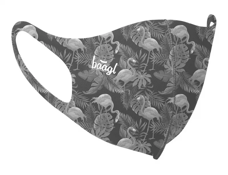 Główne zdjęcie produktu BAAGL Antibakteriální rouška pro dospělé Flamingo