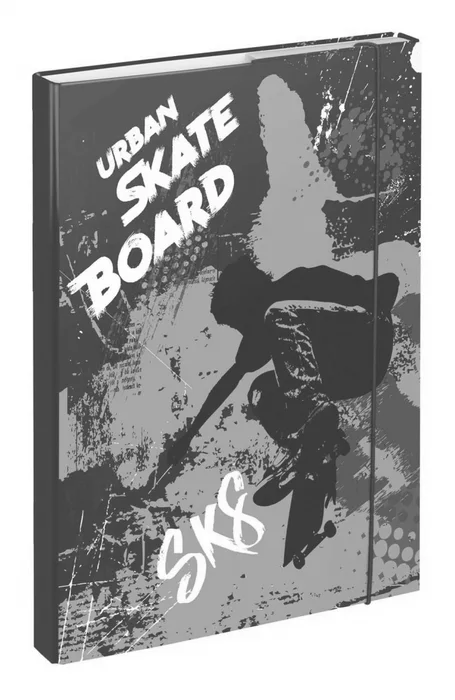 Główne zdjęcie produktu BAAGL Desky na školní sešity A4 Skateboard