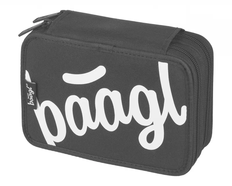 Główne zdjęcie produktu BAAGL Školní penál dvoupatrový Logo černý