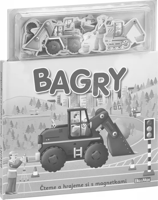 Główne zdjęcie produktu BAGRY ¦ Knížka s magnetkami